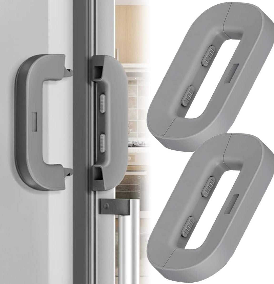 Child Safety Refrigerator Lock Cabinet Lock Fridge Freezer Door Lock