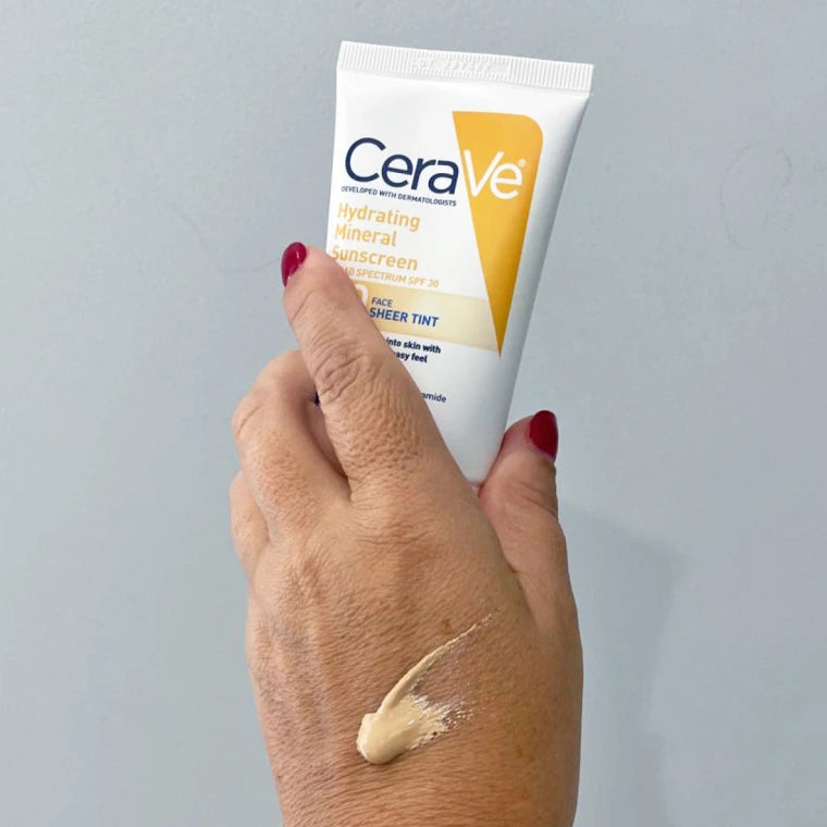 Cerave Hydrating Mineral Sunscreen SPF 30 Face Lotion
